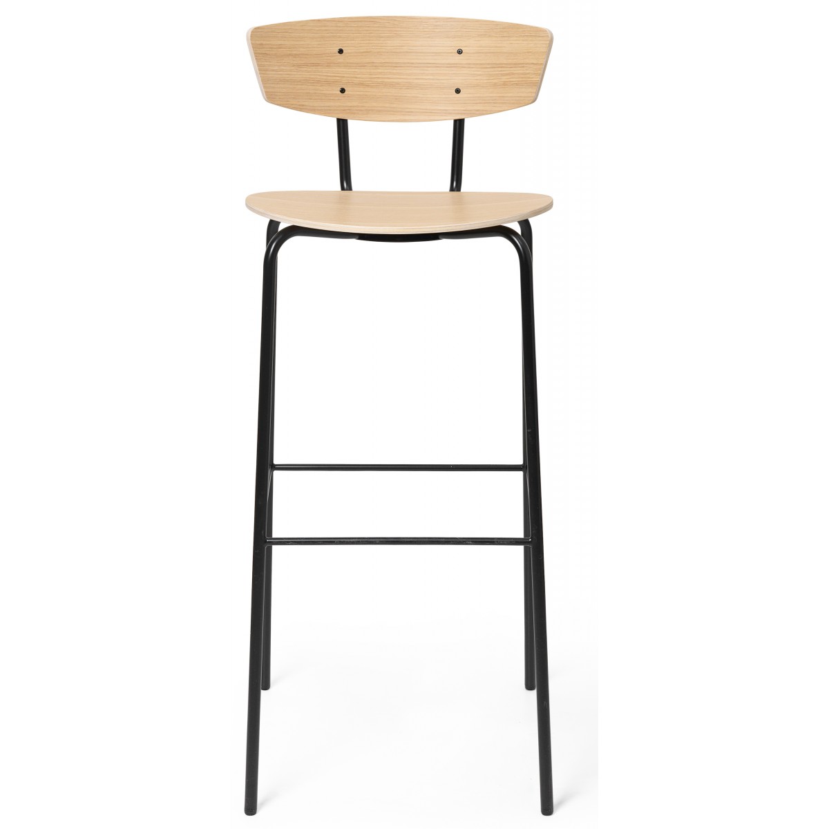 H76cm - oak - Herman bar stool