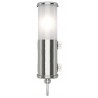 stainless steel + satin finish polycarbonate - Bendz Wall Lamp