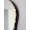 brass - large Pond mirror - W63,5 x H110 x D1,5 cm