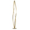 floor lamp In the Wind - gold painted