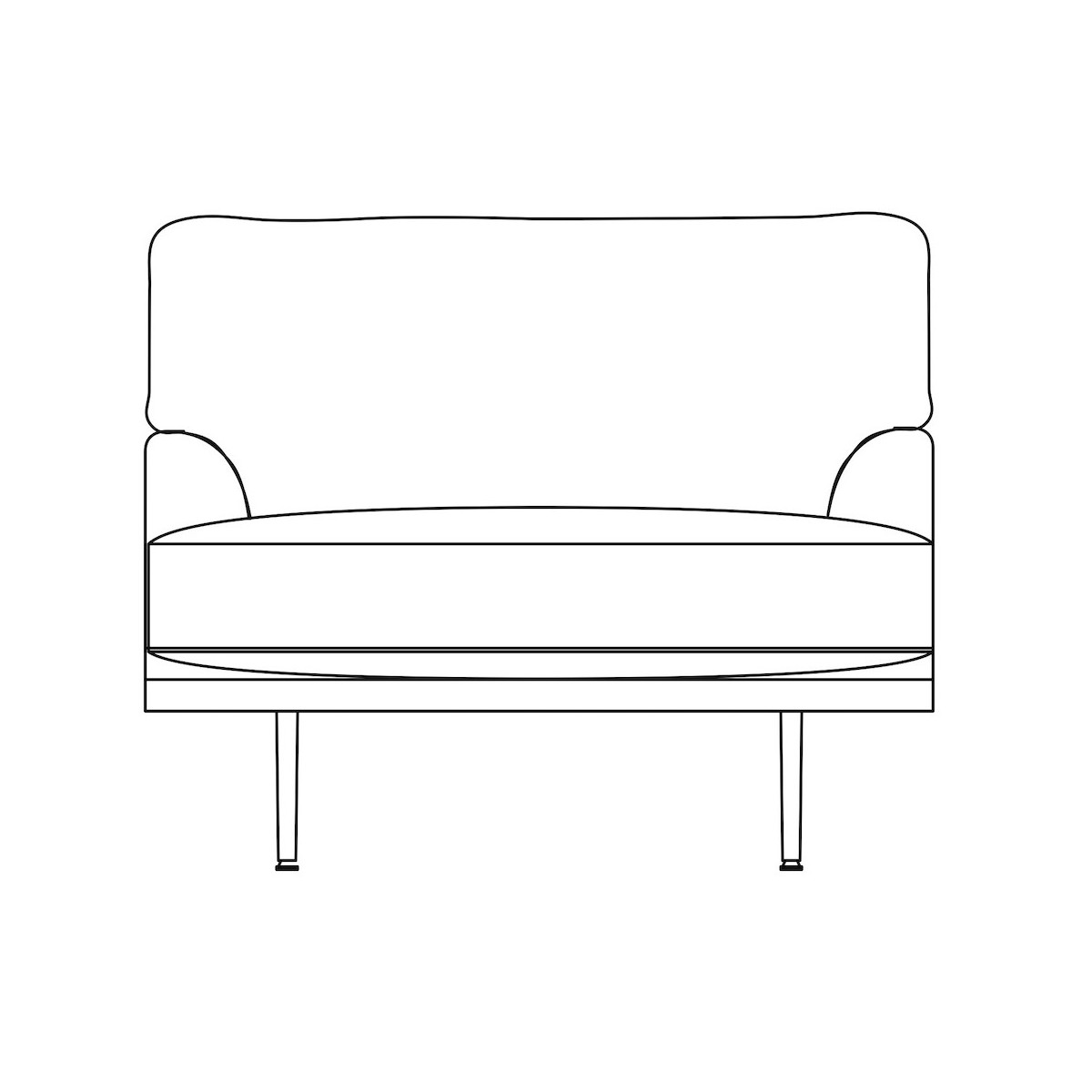 Flaneur lounge chair