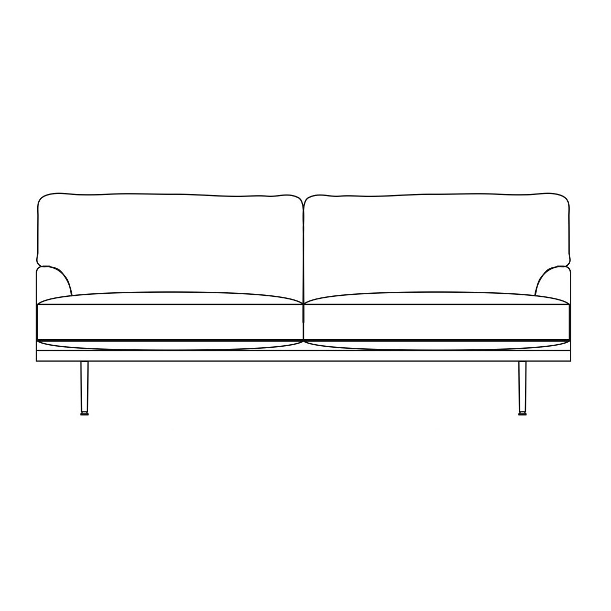 2 seater - Flaneur sofa
