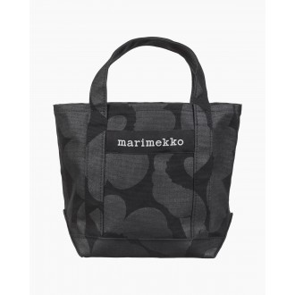 Seidi Pieni Unikko - black 999 - Marimekko bag