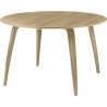 oak - round Gubi dining table  Ø120cm