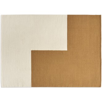 brown L - 170x240 cm - Flat Works rug - HAY