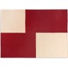 red offset - 170x240 cm - Flat Works rug - HAY