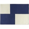 blue offset - 170x240 cm - Flat Works rug - HAY