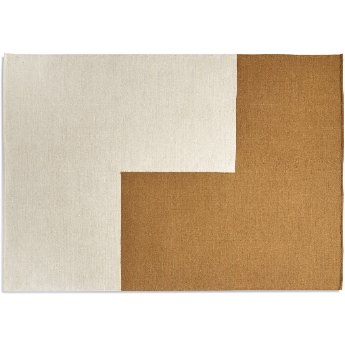 brown L - 200x300 cm - Flat Works rug - HAY