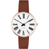 Roman watch - Ø34 or Ø40mm - rose gold/white, copper matt
