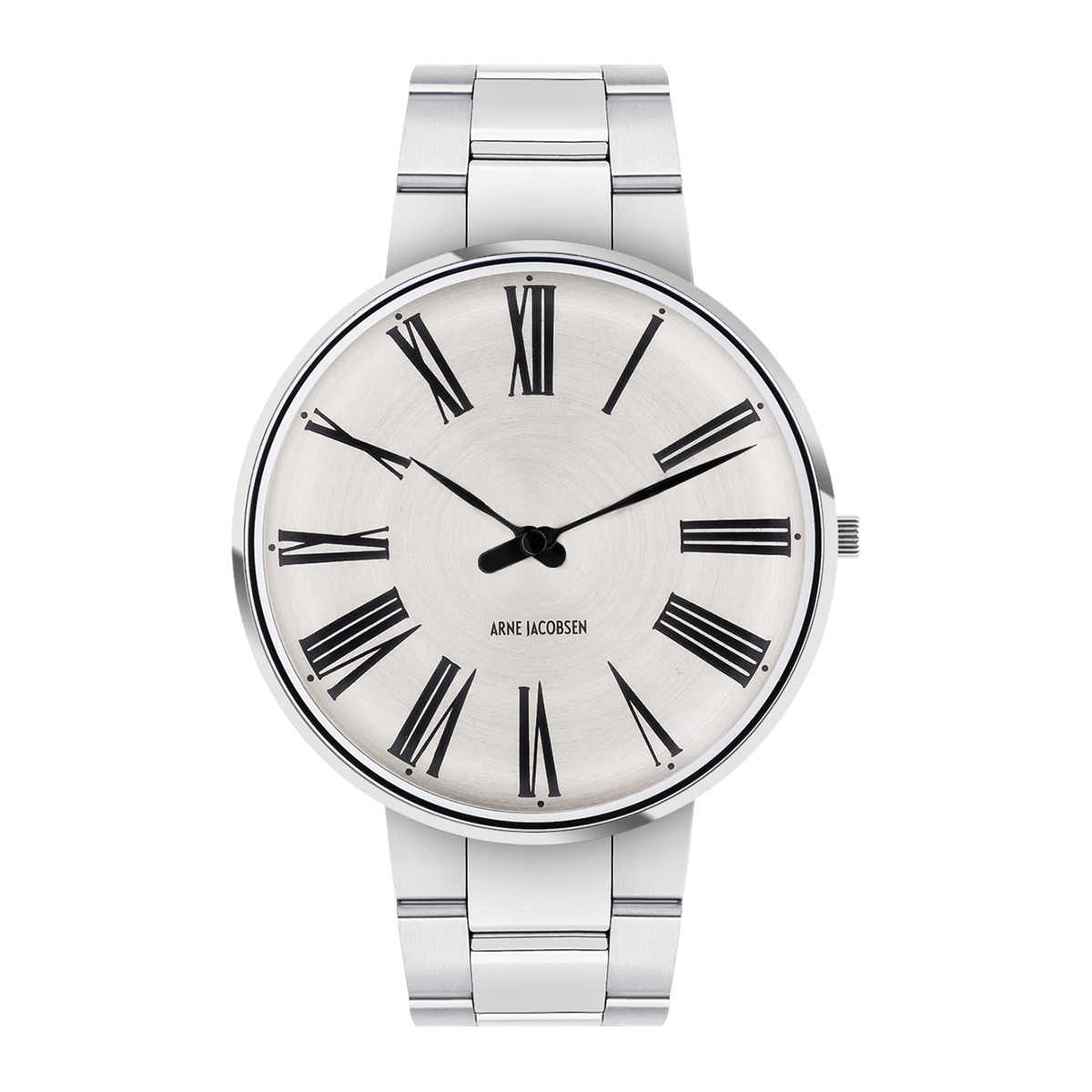 Roman Sunray watch - Ø34 or Ø40mm - stainless steel, silver steel bracelet