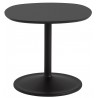Noir - 45x45cm, H40cm - table d'appoint Soft