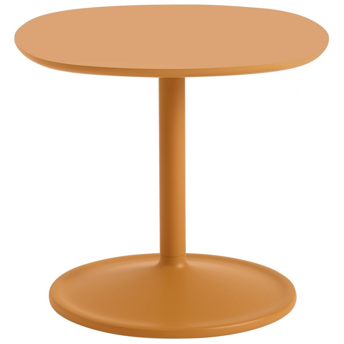 Orange - 45x45cm, H40cm - table d'appoint Soft