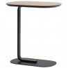 H65cm - oak veneer/black - Relate side table