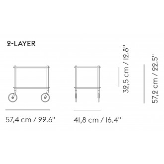 Grey, 2-Layer – Flow Trolley