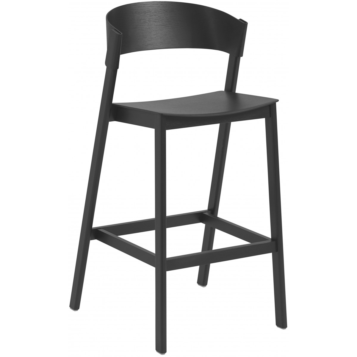 black - Cover stool