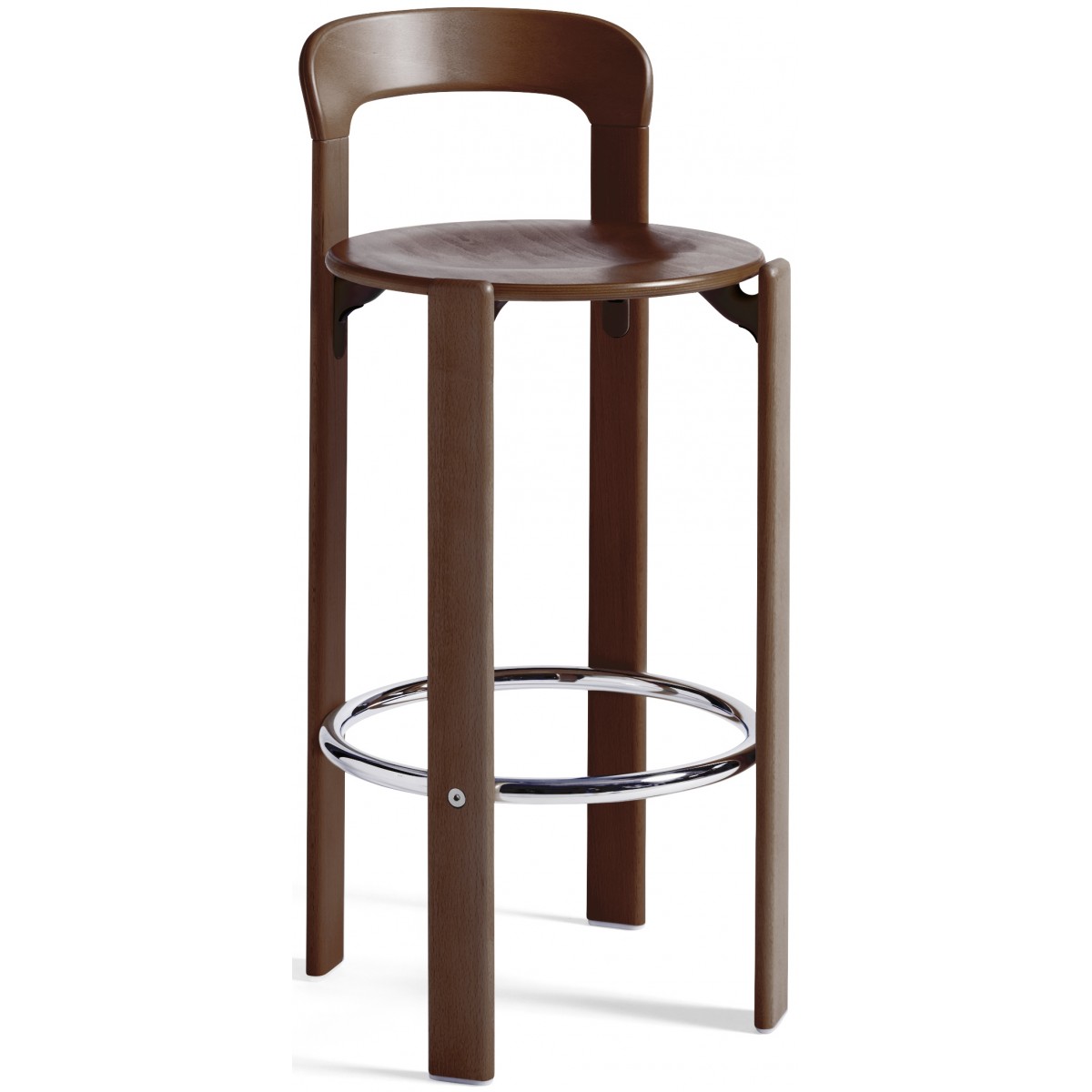Umber brown - REY bar stool