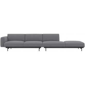 Ocean 80 / black – In Situ 4-seater sofa / configuration 3 – 360 x 107 cm