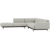 Clay 12 / black – In Situ corner sofa / configuration 2 – 287 x 287 cm