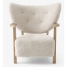 oiled oak - sheepskin moonlight 17mm - Wulff Lounge Chair