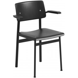 black / black - Loft chair with armrests
