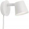 Tip wall lamp – white