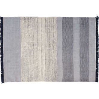 170x240cm - blue - Tres Stripes rug