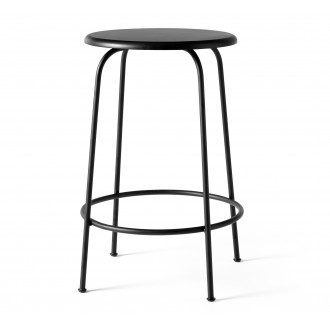 Afteroom counter stool - seat height 63,5 cm - black