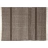 170x240cm - chocolate - Tres Texture rug