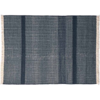 170x240cm - bleu - tapis Tres Texture