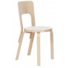 birch + white HPL - 66 chair