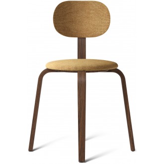 Afteroom Plywood Dining chair – natural oak + Moss 22 fabric