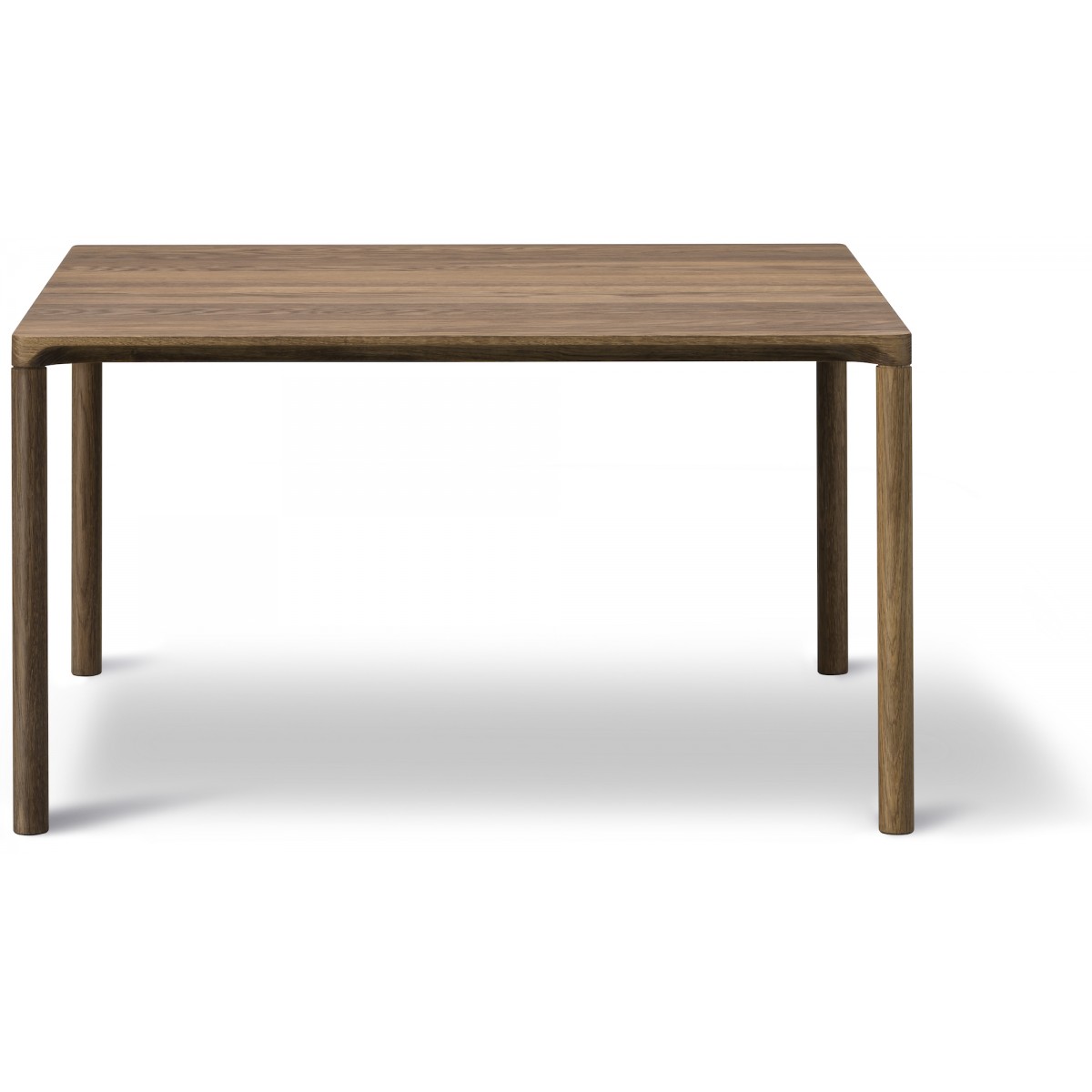 smoked oiled oak – 75 x 75 cm – Piloti 6720 coffee table