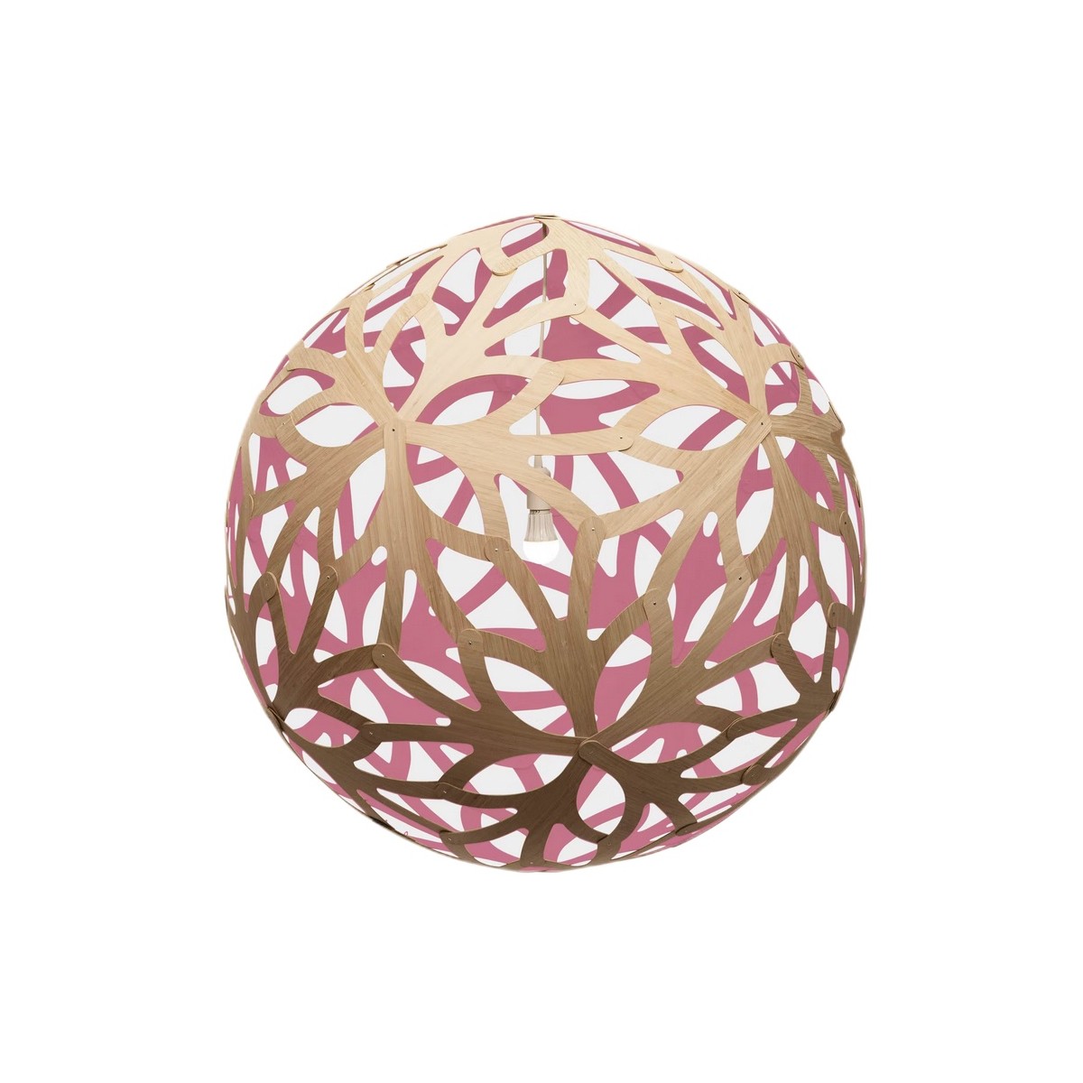 natural/pink - Floral pendant