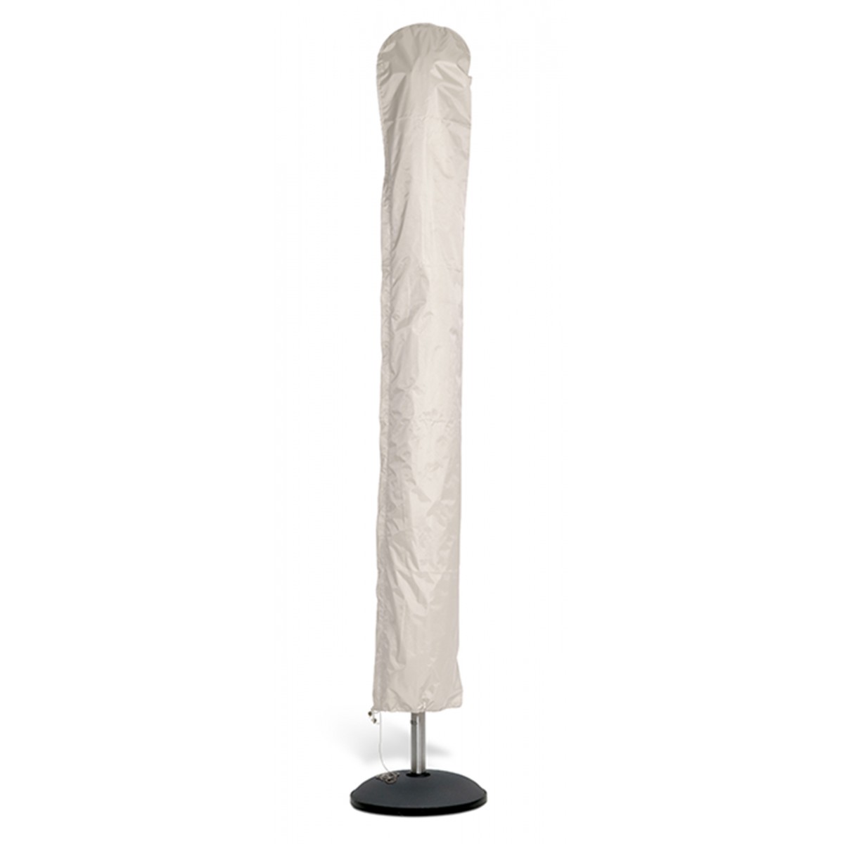 Housse Parasol H250 cm - plastique blanc