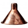 cône L cuivre brut / intérieur cuivre brut - abat-jour