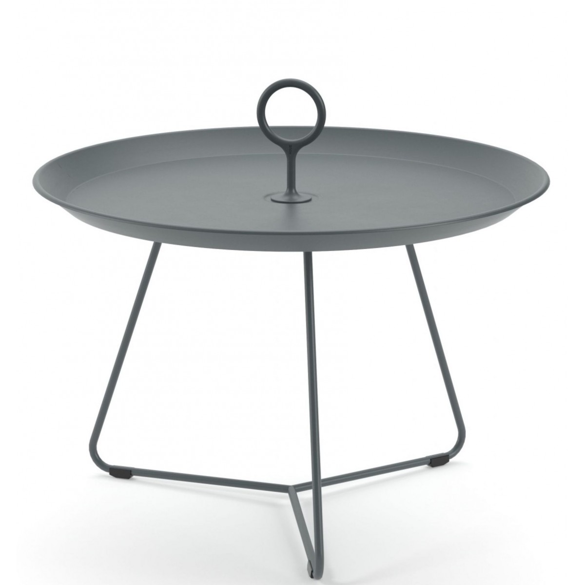 Dark grey - Ø58 cm - Eyelet table