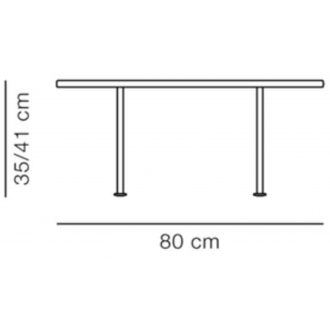Ø80 cm - table Ox