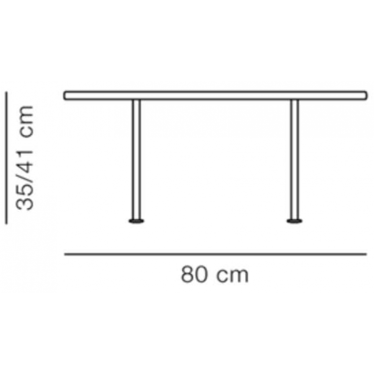 Ø80 cm - Ox Table