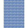 Mini Unikko - bleu 017 - cotton - Marimekko fabric