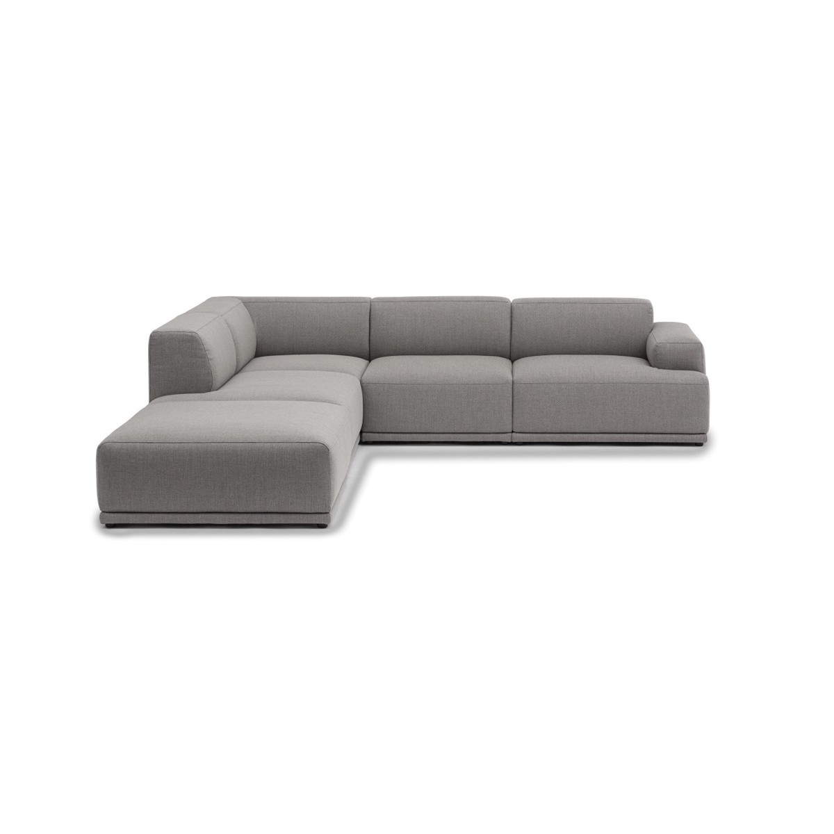 Connect Soft - corner sofa, Configuration 1 - Re-Wool 128 fabric
