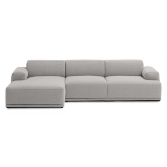 Connect Soft - 3 seater sofa, Configuration 3 - Clay 12 fabric