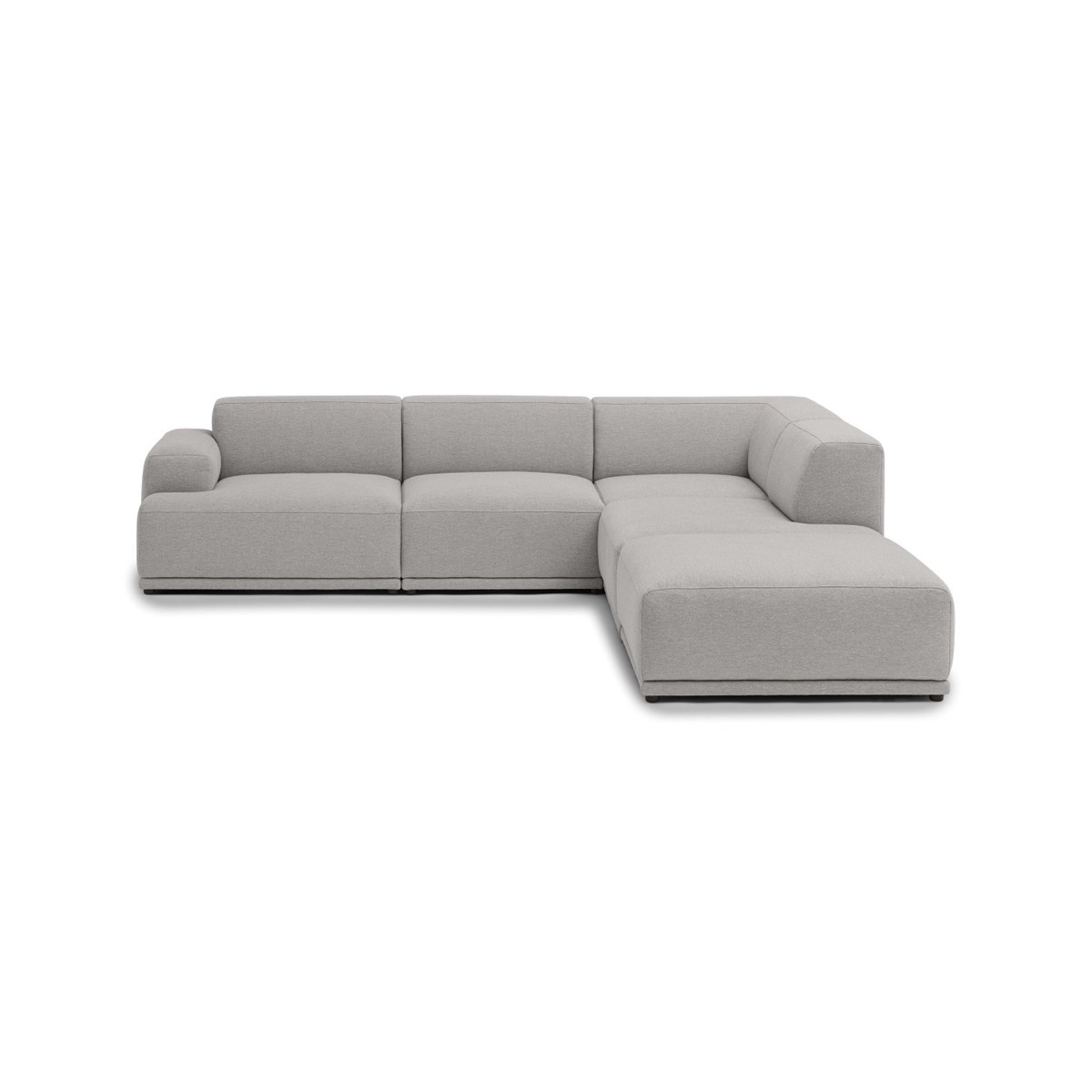 Connect Soft - corner sofa, Configuration 2 - Clay 12 fabric