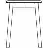 Soft Edge 72 stool