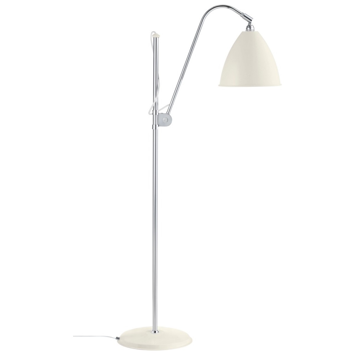 blanc / chrome - Bestlite BL3M lampadaire
