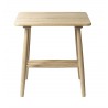 oak D20 side table - 55x55cm