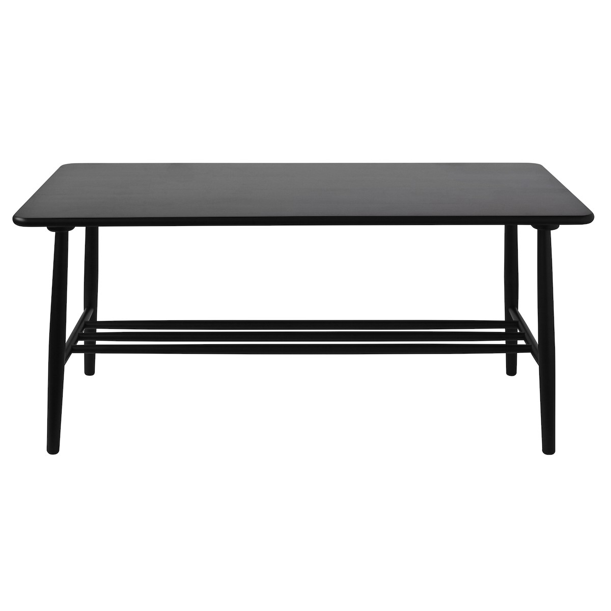 ÉPUISÉ noir - table basse D20 - 120x55cm