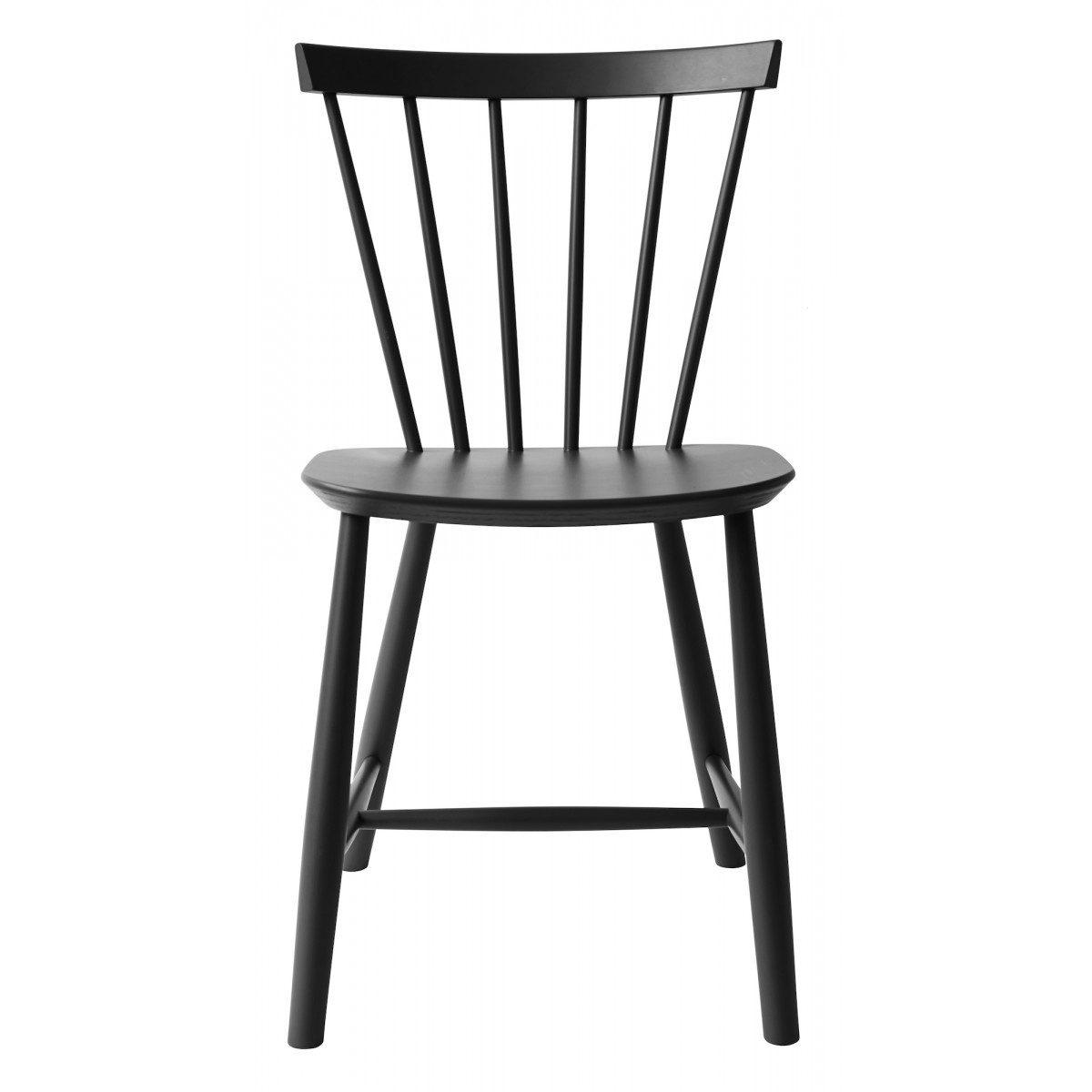 black - J46 chair