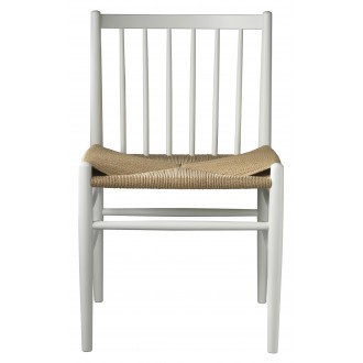 natural paper cord / white beech - J80 chair
