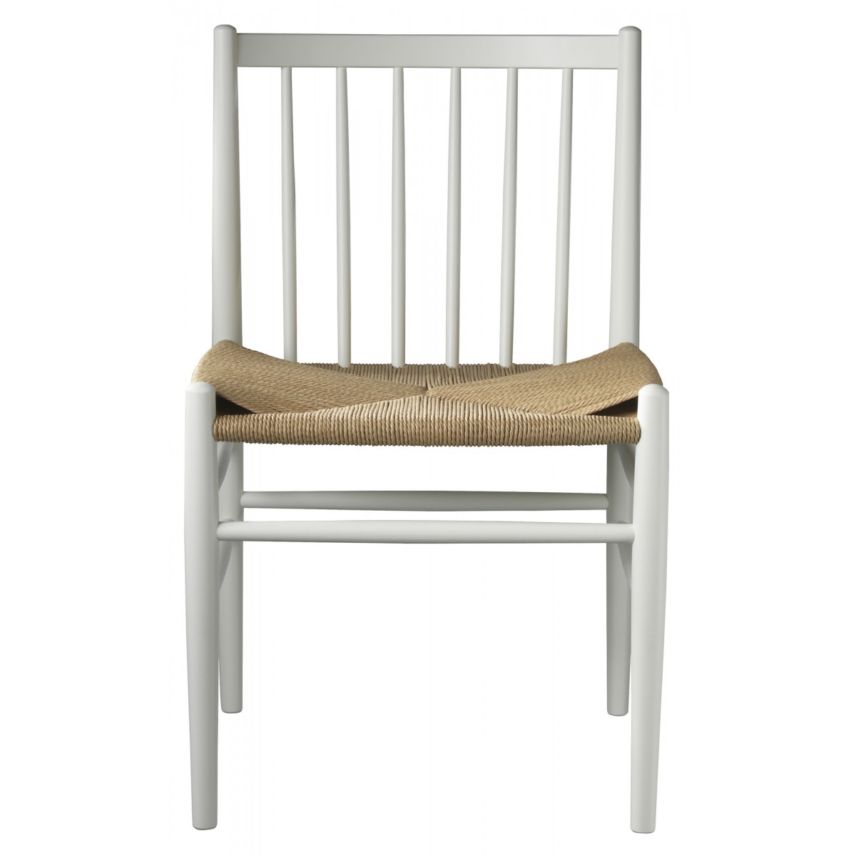 cordage naturel / hêtre blanc - chaise J80