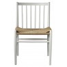 natural paper cord / white beech - J80 chair